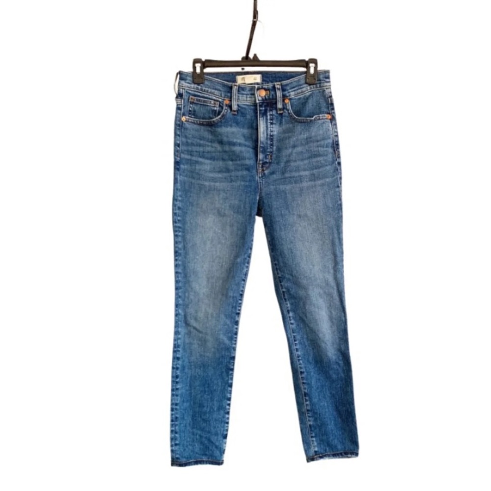 SOLD Madewell 11" High-Rise Skinny Jeans Longridge